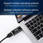 HDMI 視頻擷取卡直播錄影盒視頻擷取轉接盒，USB 2.0