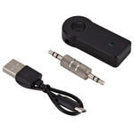 2 合 1 3.5mm AUX 金屬轉接器 + USB 車用藍牙 4.1 無線藍牙接收器 音頻接收器轉換器, 音頻接收器