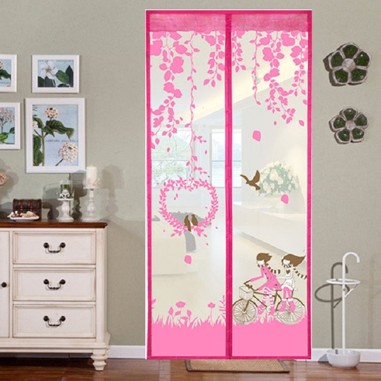 夏季防蚊簾加密磁性紗窗，90x210cm，100x210cm