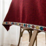 Solid Color Waterproof Tablecloth Linen Rectangular Tablecloth, 130x220cm, 130x240cm, 140x260cm, 130x300cm, 140x220cm, 140x240cm, 140x300cm