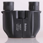 ROLISS 10X25 戶外運動便攜防水口袋雙筒望遠鏡高倍率望遠鏡，10X25