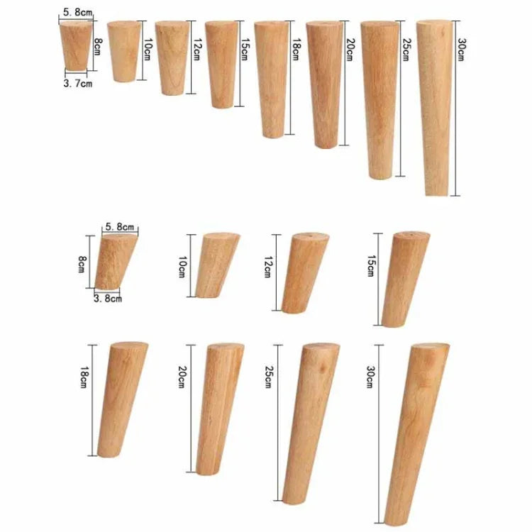實木沙發腳桌腳櫃腳家具椅子增高墊，8公分直立，10公分直立，12公分直立，15公分直立，18公分直立，20公分直立，25公分直立，30公分直立，40公分直立，50公分直立，8公分傾斜