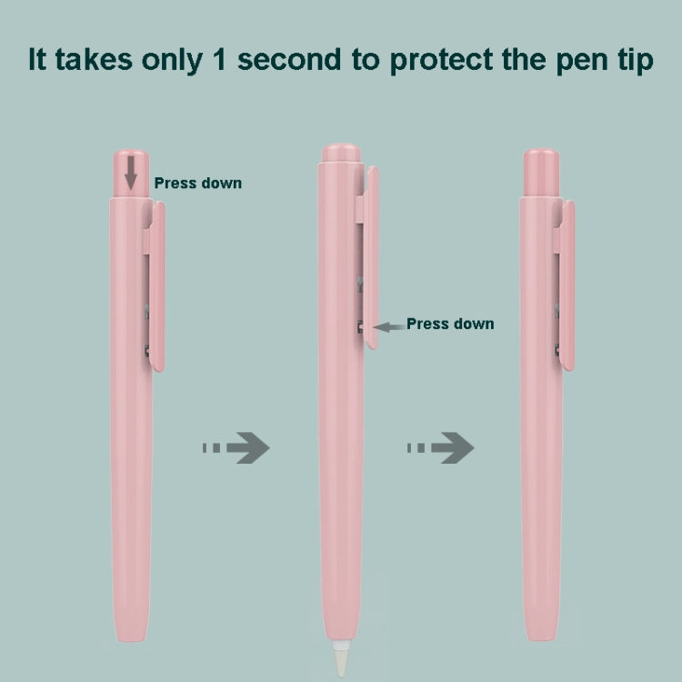 自動伸縮觸控筆保護套，適用於 Apple Pencil 1，適用於 Apple Pencil 2