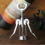 2件套多功能鋅合金紅酒開瓶器廚房用品小工具，鋅合金開瓶器