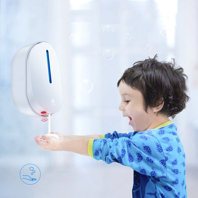 Lebath 兒童家用壁掛式自動感應泡沫皂液器，壁掛式 USB 皂液器