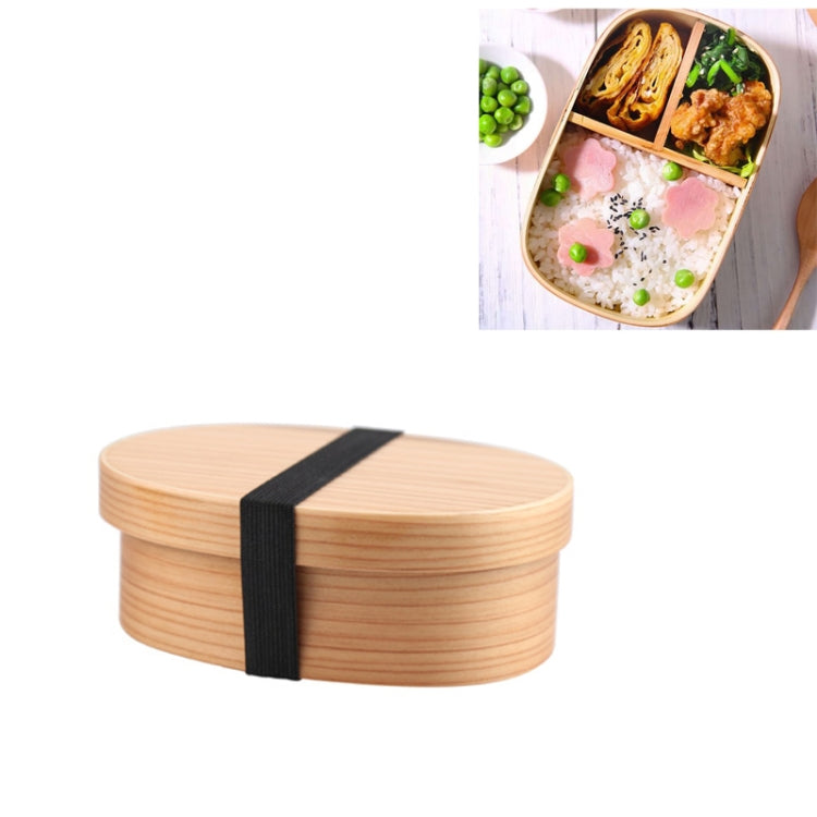 木質環保餐具便攜午餐盒便當盒，單層，雙層