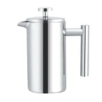 304不銹鋼法式壓力咖啡壺手工茶壺，350ml，800ml，1000ml