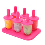 夏季 DIY 創意製冰盒 冰棒冰淇淋模具，冰棒，果凍