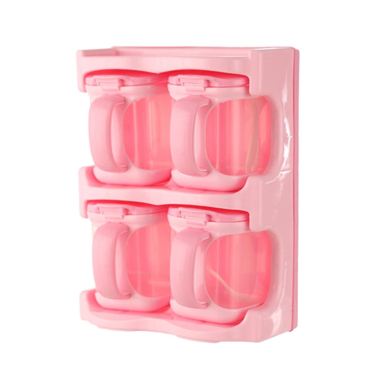 塑料調味盒多用途組合調味架廚房用品，一格，二格，三格，四格
