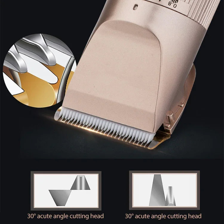 JIANDA X1 電動理髮器 充電式成人兒童電動推子 即插即用剃鬚刀