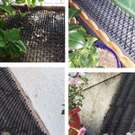 B21307園藝花卉防貓網塑料刺墊驅貓網，3個 S 49x13cm，M 200x28cm，L 400x28cm