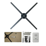 KY-4 WIFI 全息 3D 風扇形 LED 廣告機，解析度：1024 x 638 像素，56CM 美國插頭，65CM 美國插頭，56CM 澳洲插頭，65CM 澳洲插頭，56CM 英國插頭，65CM 英國插頭，56CM 中國插頭，65CM 中國插頭