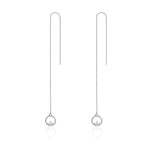 Valentine Day Gift Simple S925 Sterling Silver Stud Earrings, SCE080