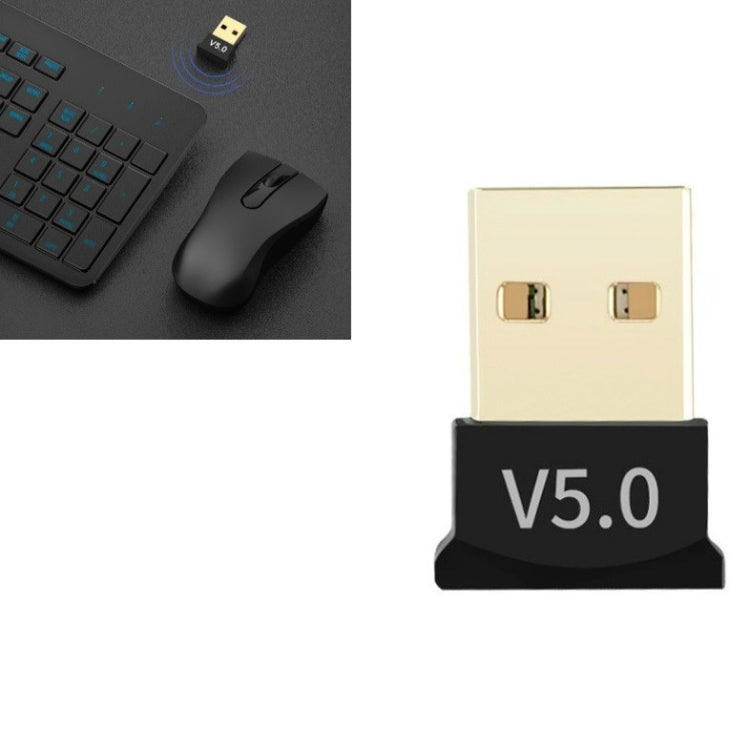 3個藍牙 V5.0 適配器 電腦筆記型電腦 USB 藍牙鍵盤音頻接收器
