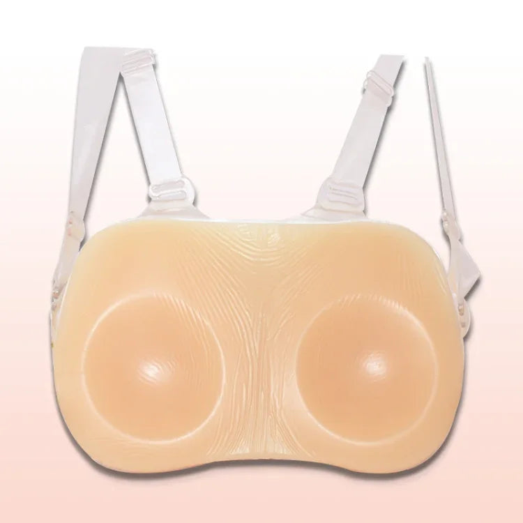 變裝乳房植入物連體矽膠乳房義乳 圓形乳房，500g，600g，800g，1000g，1300g，1500g，1800g，2000g
