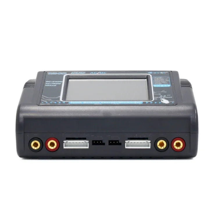 HTRC T240 觸控平衡模型飛機鋰電池充電器 遙控車玩具 B6 充電器，EU插頭，美國插頭