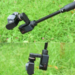 手持三軸雲台穩定器 GoPro 自拍桿 延長長度：19cm-73cm，長度：19cm-73cm