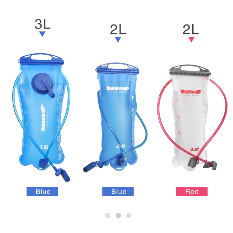 Rhinowalk 自行車水袋 2L/3L 全開口 戶外飲水袋 飲水裝備，RK18101 藍色 2L，RK18101 紅色 2L，RK18103 藍色 3L