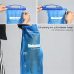 Rhinowalk 自行車水袋 2L/3L 全開口 戶外飲水袋 飲水裝備，RK18101 藍色 2L，RK18101 紅色 2L，RK18103 藍色 3L