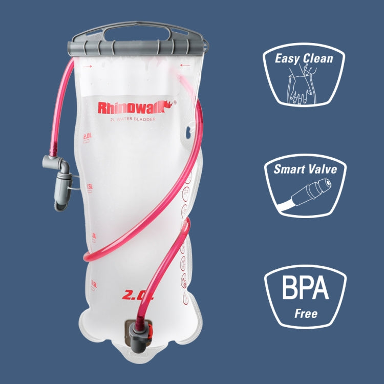 Rhinowalk 自行車水袋 2L/3L 全開口 戶外飲水袋 飲水裝備，RK18101 藍色 2L，RK18101 紅色 2L，RK18103 藍色 3L