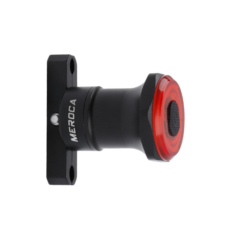 MEROCA MX2 Smart Sensor Brake Tail Light Mountain Bike Light USB Charging Road Bike Night Riding Tail Light, Seat Cushion Installation Black, Seat Cushion Installation Coloful, Seat Cushion Installation Gold Pink, Seat Tube Installation Black