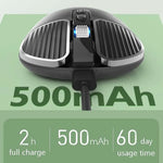 M203 2.4Ghz 5鍵1600DPI無線光學滑鼠電腦筆記型辦公家用靜音滑鼠，2.4G