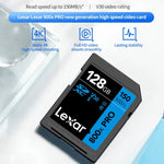 Lexar SD-800X Pro 高速 SD 卡 單眼相機記憶卡，32GB，64GB