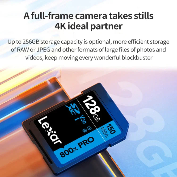 Lexar SD-800X Pro 高速 SD 卡 單眼相機記憶卡，32GB，64GB
