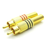 30 個 RCA 蓮花頭影音插頭，梅花插頭蓮花頭 RCA 頭，30 個