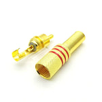 30 個 RCA 蓮花頭影音插頭，梅花插頭蓮花頭 RCA 頭，30 個