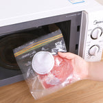 密封袋鮮食包裝袋 家用加厚冰箱儲存塑膠袋，小號（30片/組）、中號（25片/組）、大號（15片/組）