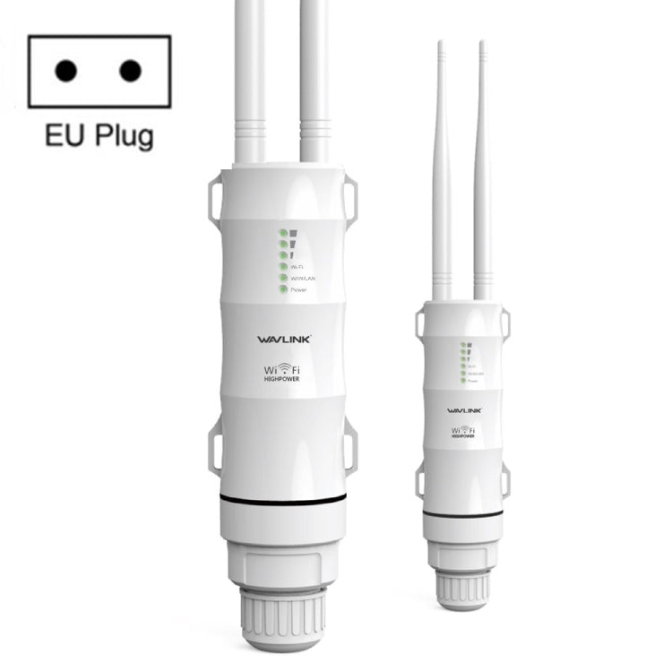 WAVLINK AC600 AP 2.4G/5G雙頻戶外高功率中繼器，歐規插頭，美規插頭，英規插頭