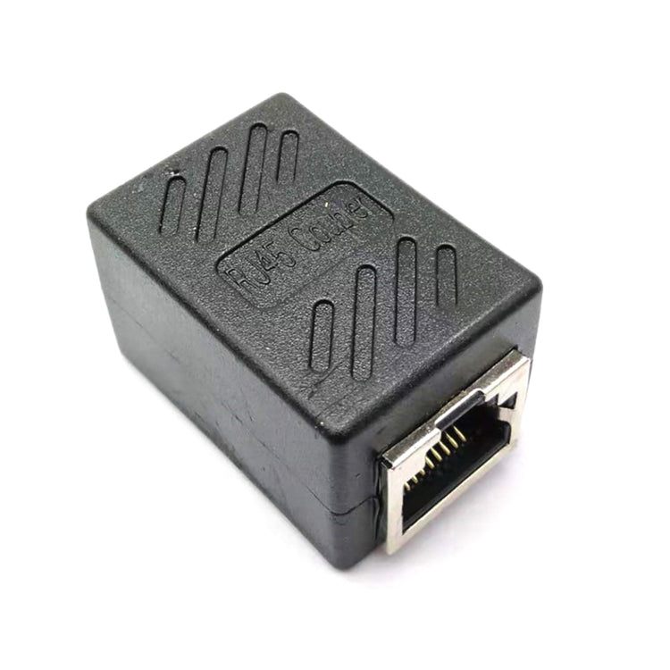 網路直通頭 RJ45 網路線接頭 對接 8P8C 屏蔽雙通頭