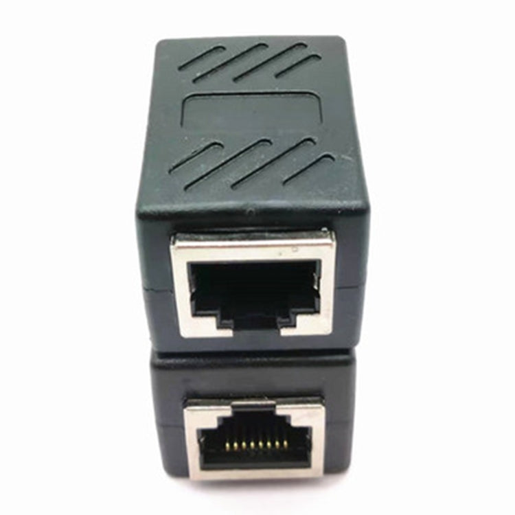 網路直通頭 RJ45 網路線接頭 對接 8P8C 屏蔽雙通頭