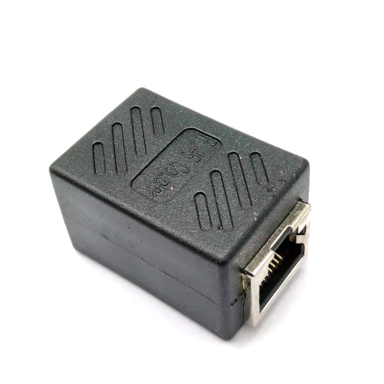 網路直通頭 RJ45 網路線接頭 對接 8P8C 屏蔽雙通頭