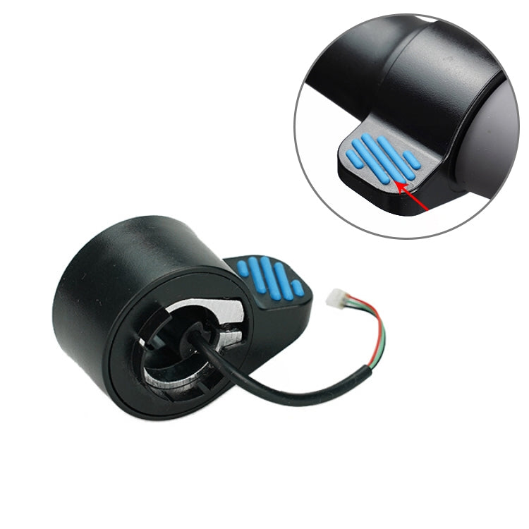 適用於Ninebot ES1 / ES2 / ES3 / ES4 滑板車配件指撥油門，藍色
