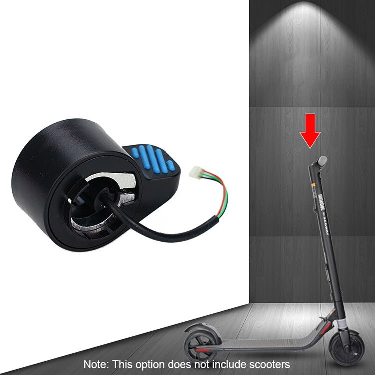適用於Ninebot ES1 / ES2 / ES3 / ES4 滑板車配件指撥油門，藍色