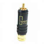 2 個 WBT-0144 RCA 蓮花插頭影音插頭
