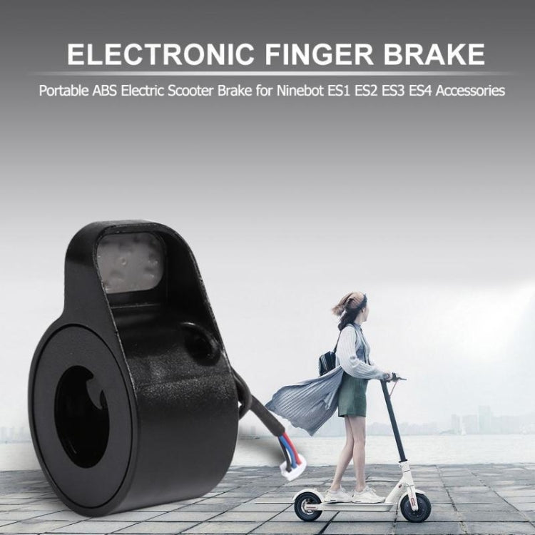 適用於小米9號ES1 / ES2 / ES3 / ES4 電動滑板車配件剎車指撥，白色