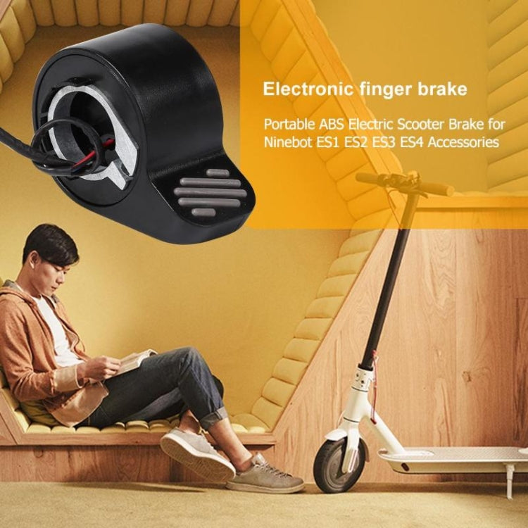 適用於小米9號ES1 / ES2 / ES3 / ES4 電動滑板車配件剎車指撥，白色