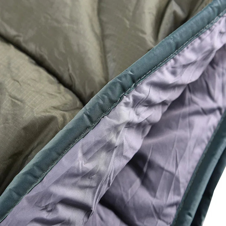 加厚吊床保暖罩 冬季戶外休閒保溫棉吊床 防風保暖吊床罩，235x130cm