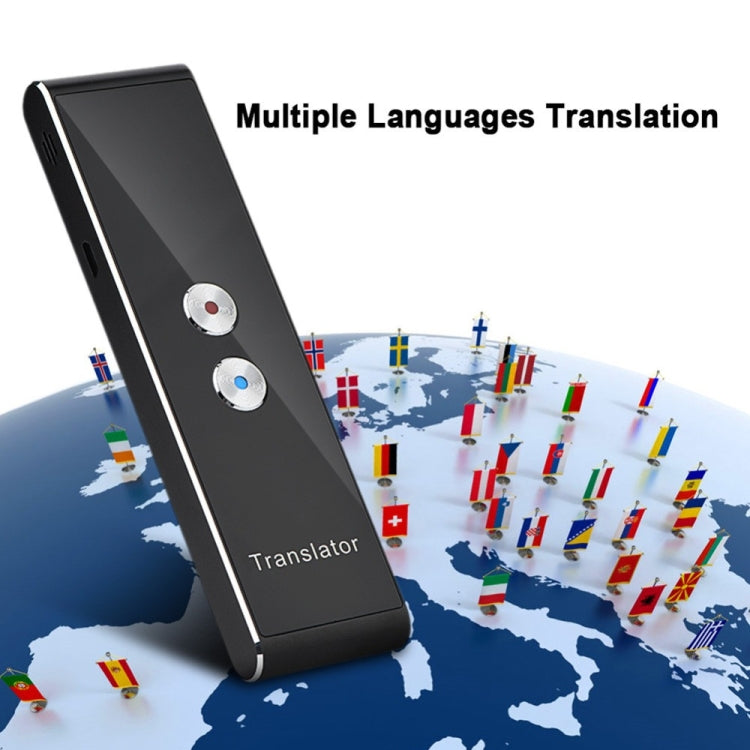 便攜式智能語音翻譯器升級版，適用於學習、旅行、商務會議，3合1語音文字照片語言翻譯器