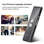 便攜式智能語音翻譯器升級版，適用於學習、旅行、商務會議，3合1語音文字照片語言翻譯器