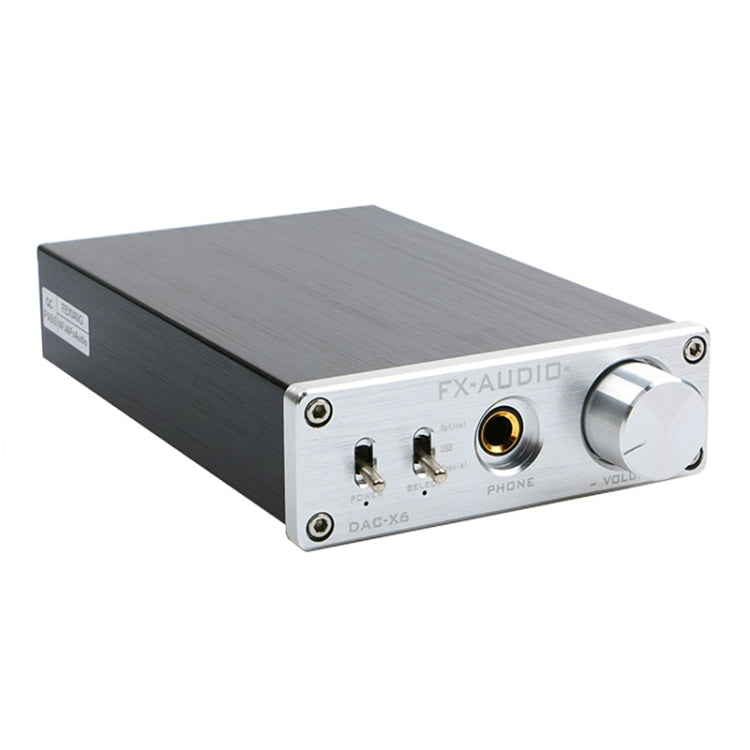 FX-AUDIO DAC-X6 Fever HiFi 光纖同軸 USB 擴大機數位音訊 DAC 解碼器 24BIT/192