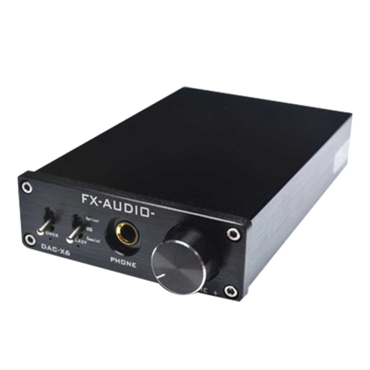 FX-AUDIO DAC-X6 Fever HiFi 光纖同軸 USB 擴大機數位音訊 DAC 解碼器 24BIT/192