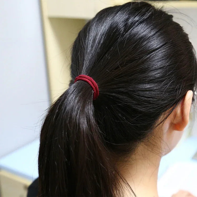 20件裝 女孩兒童橡皮筋 馬尾固定彈性髮圈