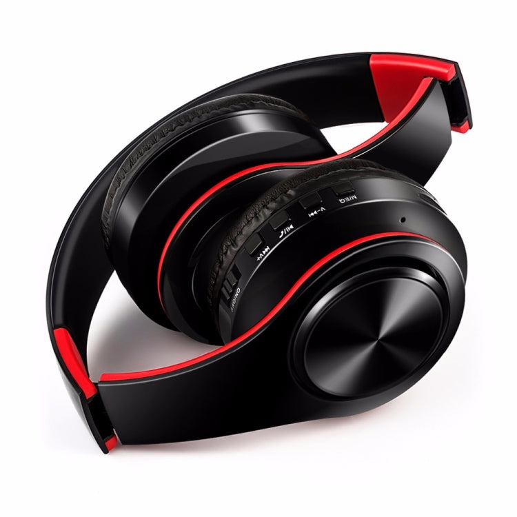 HIFI 立體聲無線藍牙耳機 適用於小米 iPhone 三星平板，附麥克風，支援 SD 卡及 FM