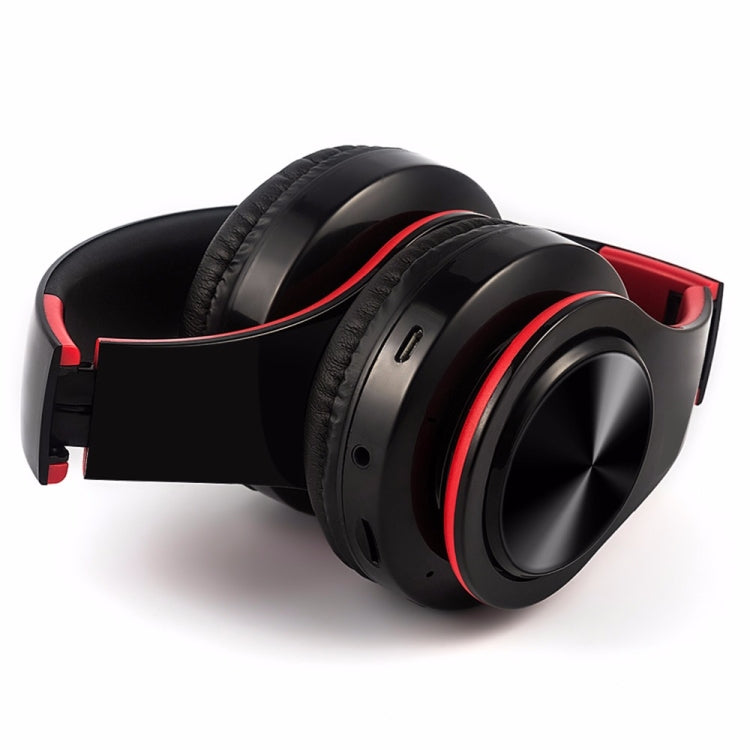 HIFI 立體聲無線藍牙耳機 適用於小米 iPhone 三星平板，附麥克風，支援 SD 卡及 FM