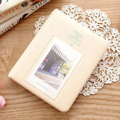 適用於Fujifilm Instax Mini 8 /7s /70 /25 /50s /90的64格名片收納冊，64格米色，64格藍色，64格綠色，64格橘色，64格粉紅色，64格天藍色