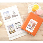 適用於Fujifilm Instax Mini 8 /7s /70 /25 /50s /90的64格名片收納冊，64格米色，64格藍色，64格綠色，64格橘色，64格粉紅色，64格天藍色
